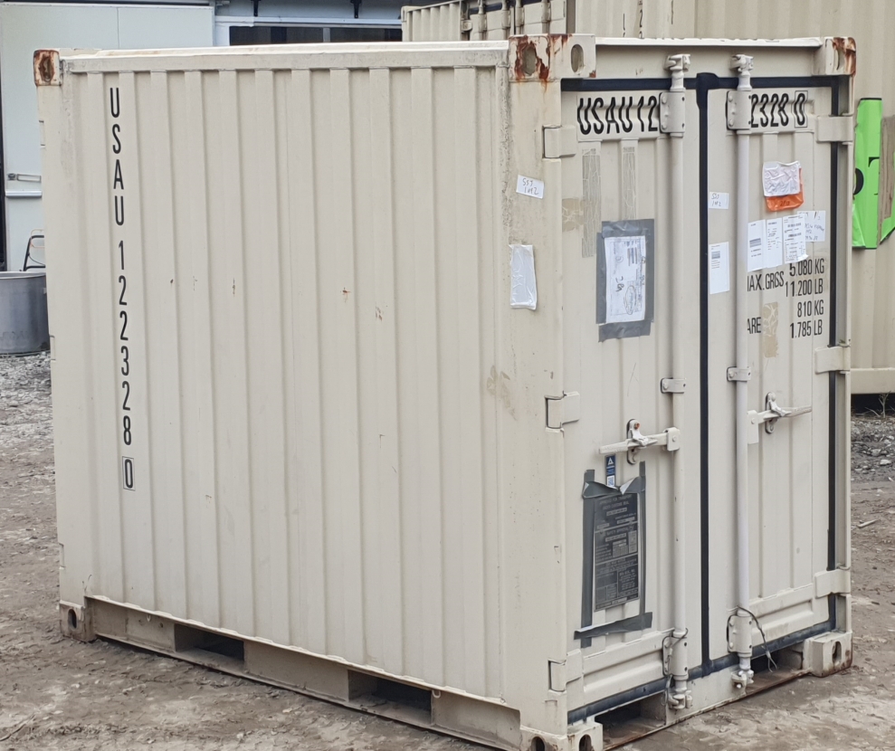 미군 컨테이너 중고｜8피트급 스틸 밀리터리 박스｜243×145×207cm